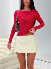 Can't Sleep Skort Beige