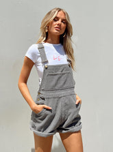 Kacey Short Overalls Grey