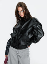 Madame Bomber Jacket Onyx