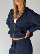All Day Oversized Hoodie Navy