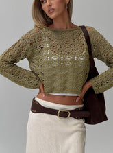 Birdena Sweater Green