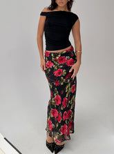 Emaretta Maxi Skirt Multi Floral