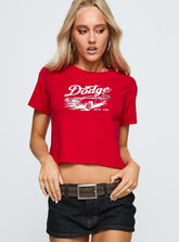 Dodge Classic Graphic Top Red