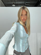 Elowenn Long Sleeve Top Soft Blue