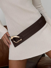 Alixx Belt Brown