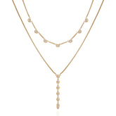 Crystal Layered Necklace