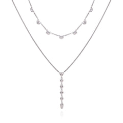Crystal Layered Necklace