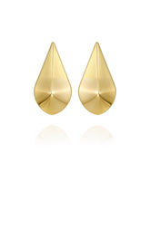 Chic Sculptural Dome Drop Earrings