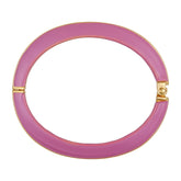 Pink Hinged Cuff Bracelet