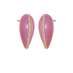 Gold Tone Teardrop Earrings