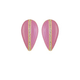 Gold Tone Teardrop Earrings