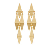 Multi Drop Geometric Earrings