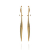 Linear Spear Drop Earrings
