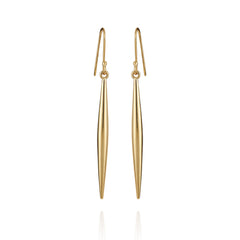 Linear Spear Drop Earrings