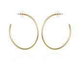 Extra Large Open Hoop Earrings