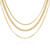 Multi Layered Chain Necklace