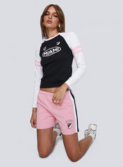 Bend It Athletic Shorts Pink