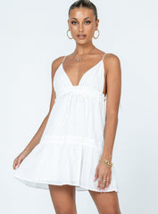 Dionne Mini Dress White
