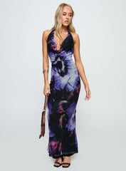 Bittersuite Cowl Maxi Dress Black