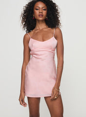 Clemence Mini Dress Pink