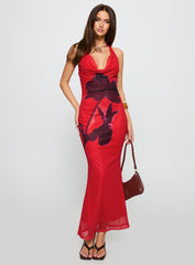 Bittersuite Cowl Maxi Dress Multi