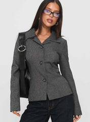Holley Tweedle Jacket Grey