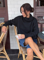 Oswin Turtleneck Sweater Black