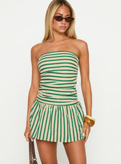 Montebello Strapless Mini Dress Multi Tall