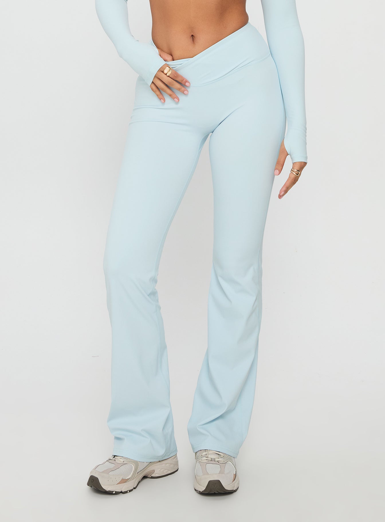 Sunday Session Active Flare Leg Pant Blue