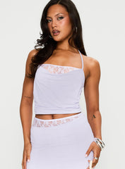 Bonus Points Top Lilac