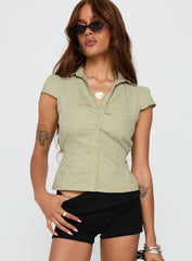 Arianwyn Short Sleeve Shirt Sage