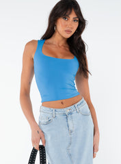 Back In Time Top Blue