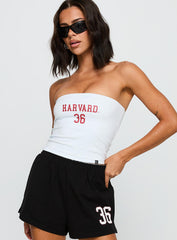 Harvard Tube Top White