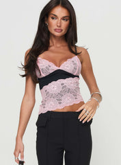 Antoine Top Pink / Black