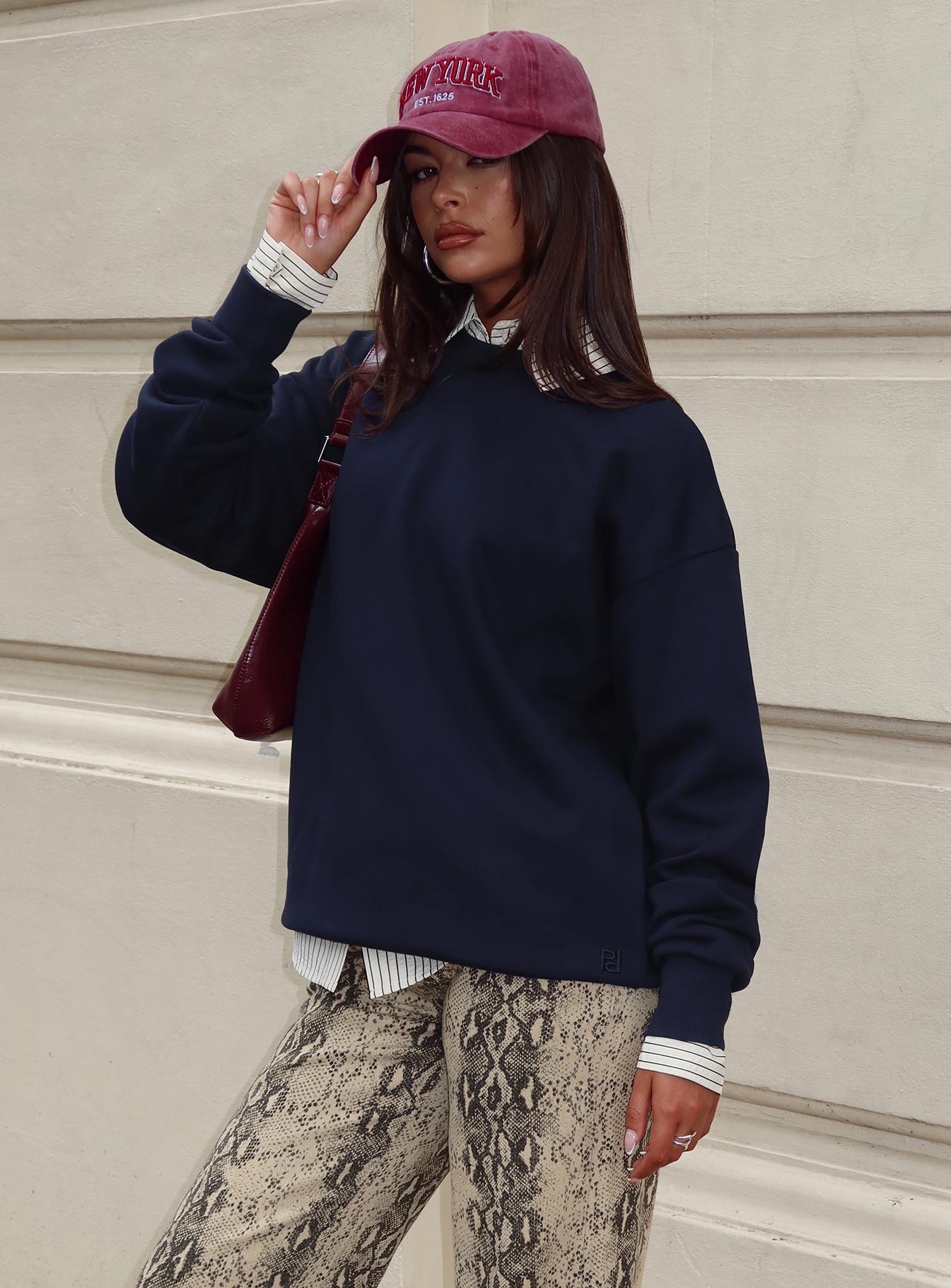 All Day Crewneck Sweatshirt Navy