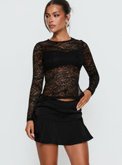 Vanish Mini Skort Black