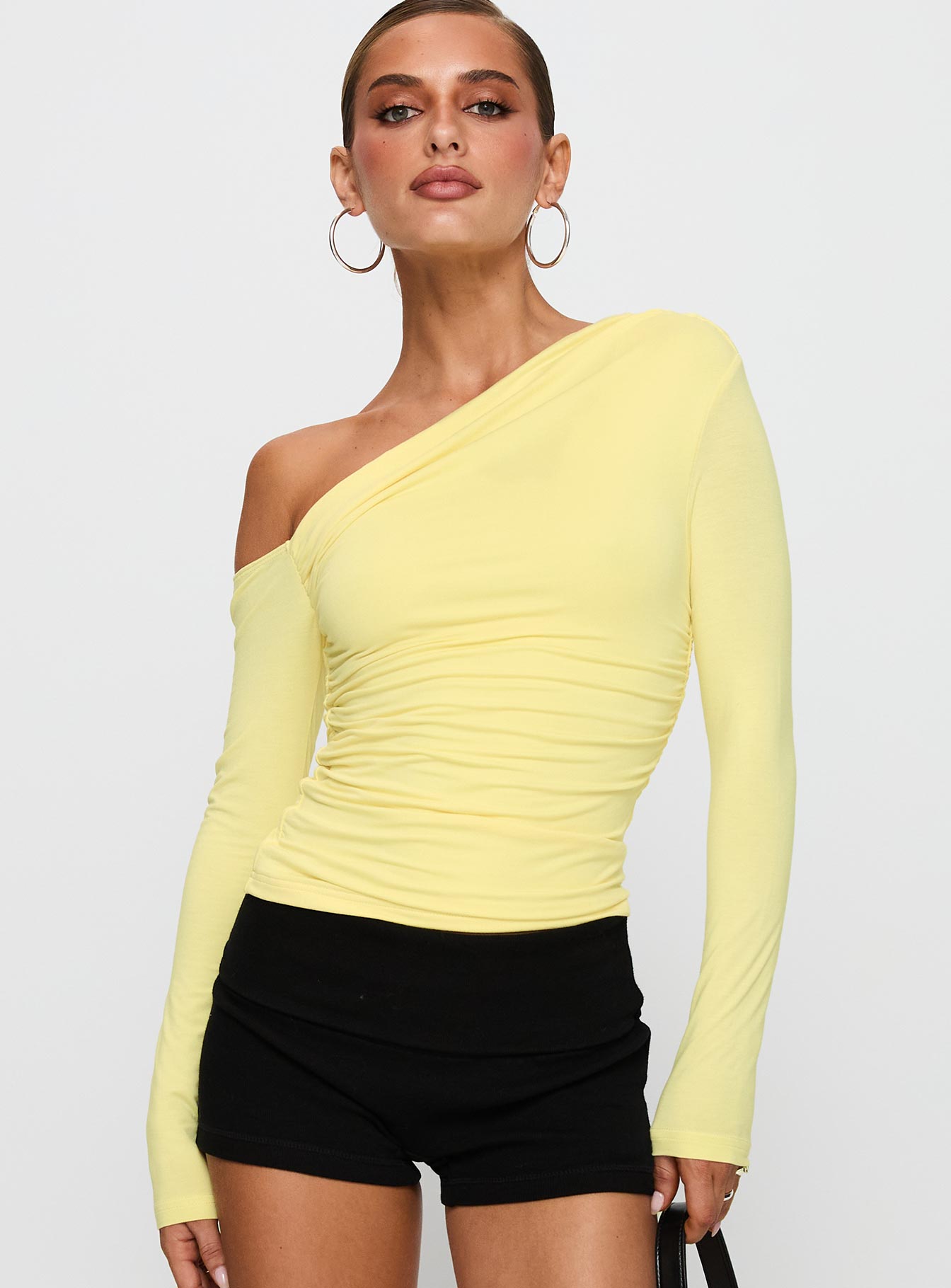 Beller Long Sleeve Top Lemon