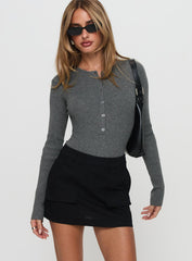 Essentially Skort Black Tall