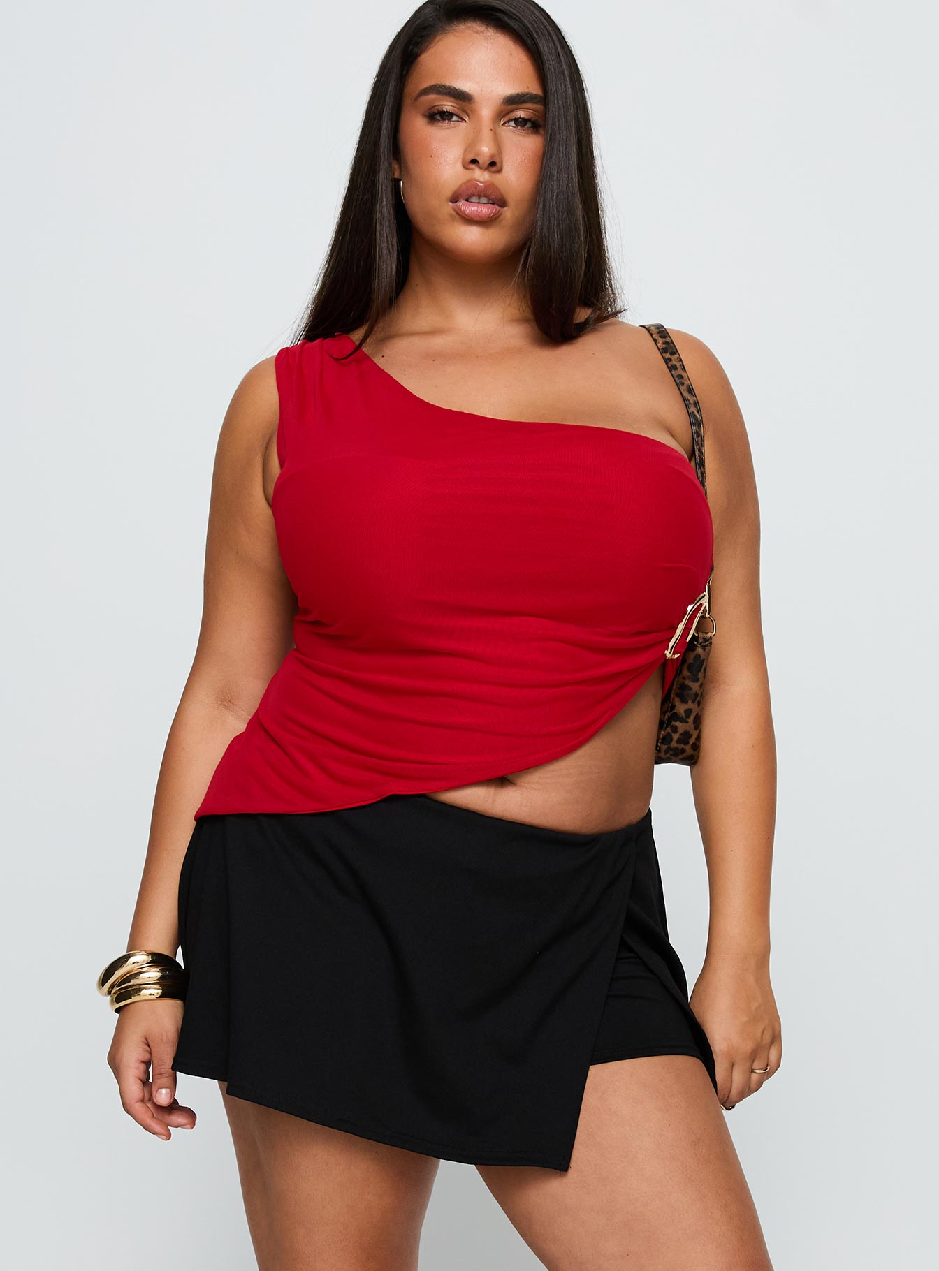 For The Thrill Skort Black Curve