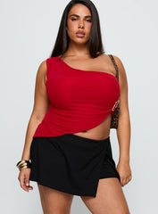 For The Thrill Skort Black Curve