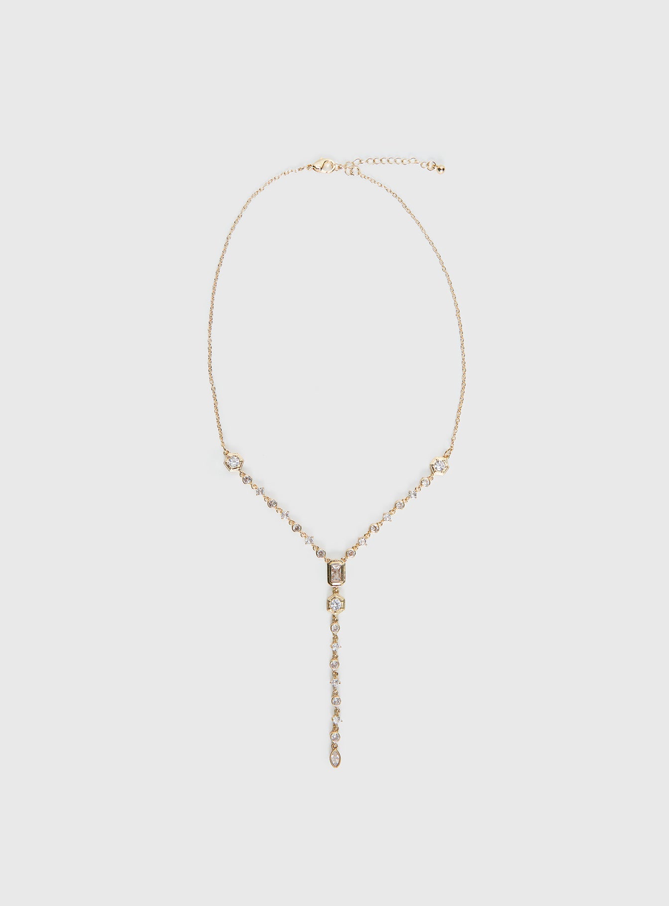 Arica Y Necklace Gold