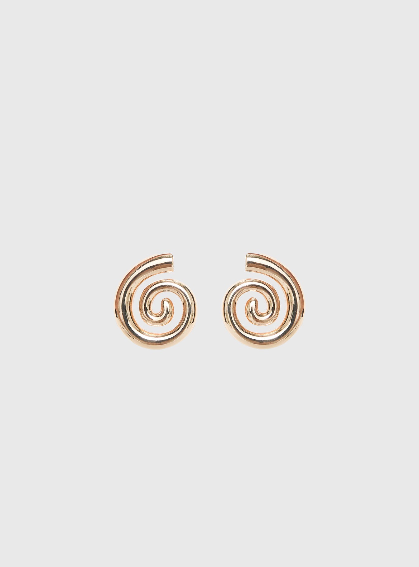 Ameleah Spiral Earrings Gold