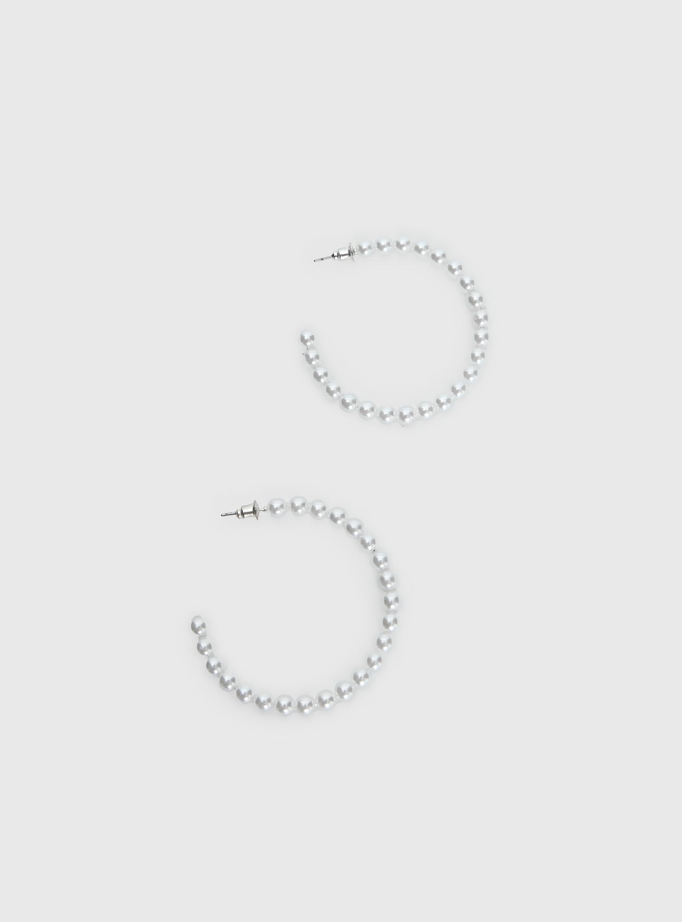 Aydan Hoop Earrings Silver