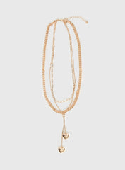 Denmark Layered Necklace Gold