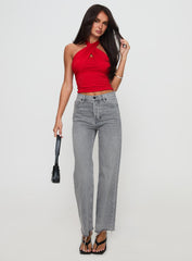 Fawcett Jeans Grey Wash Denim