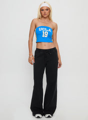 UCLA Jersey Tube Top Blue