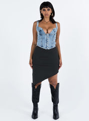 Coulter Corset Denim