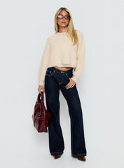 Hadly Knit Cardigan Cream