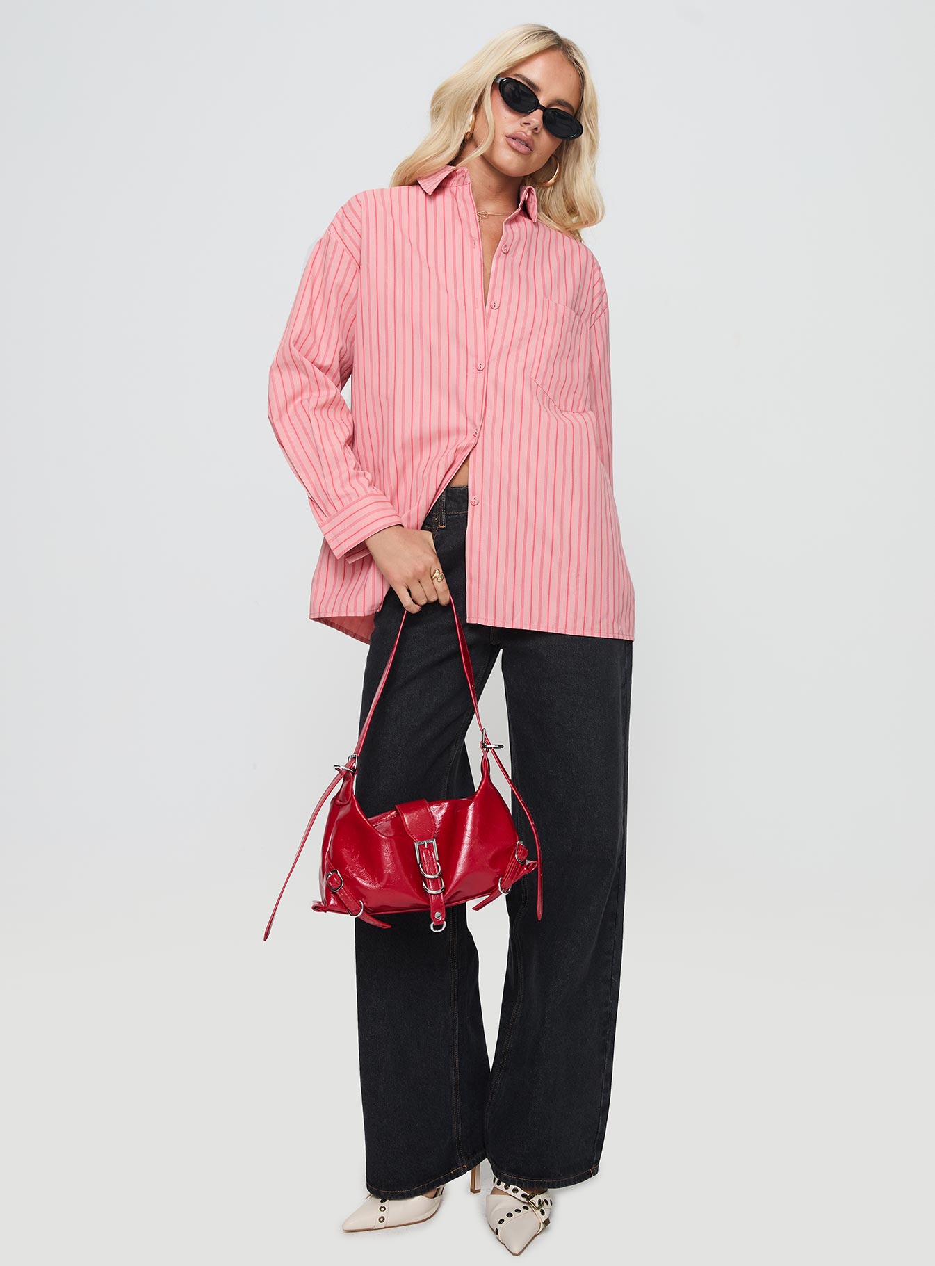 Cygnus Shirt Red Stripe