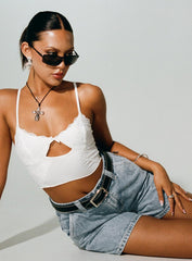 Lou Carpenter Denim Shorts Light Wash Lower Impact